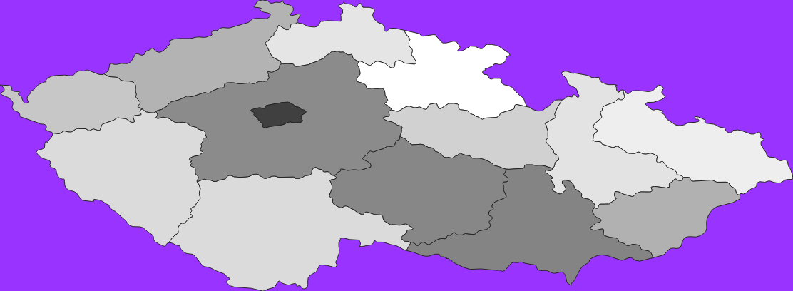 Czechia elevation map