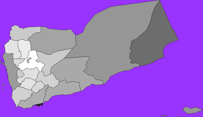 Yemen elevation map